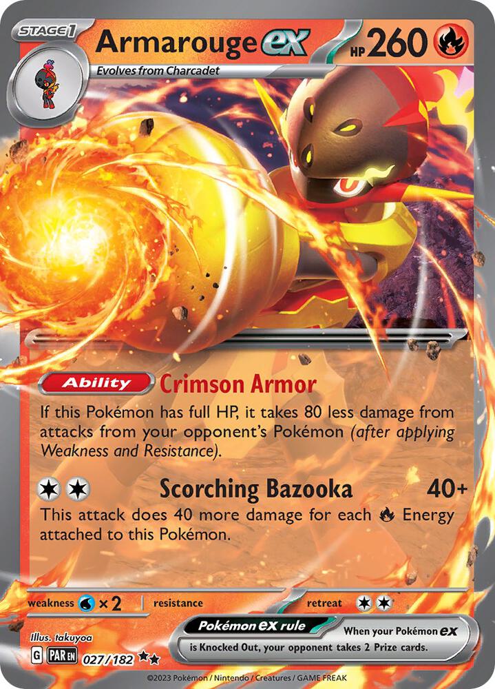 Armarouge ex, SV04: Paradox Rift 027/182