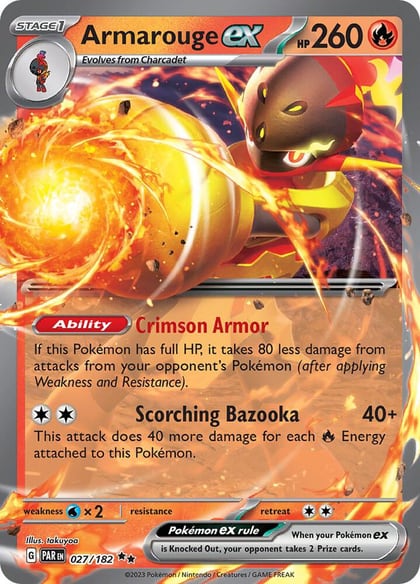 Armarouge ex, SV04: Paradox Rift 027/182