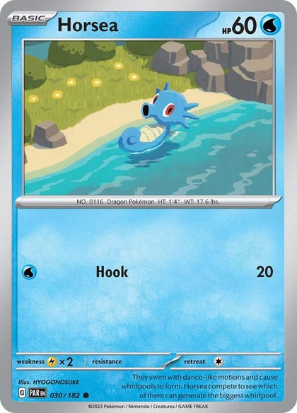 Horsea, SV04: Paradox Rift 030/182