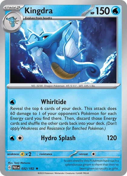 Kingdra, SV04: Paradox Rift 032/182