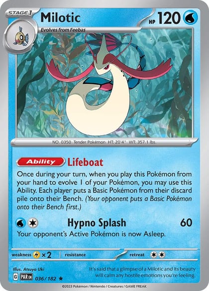 Milotic, SV04: Paradox Rift 036/182
