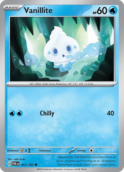 Vanillite, SV04: Paradox Rift 043/182