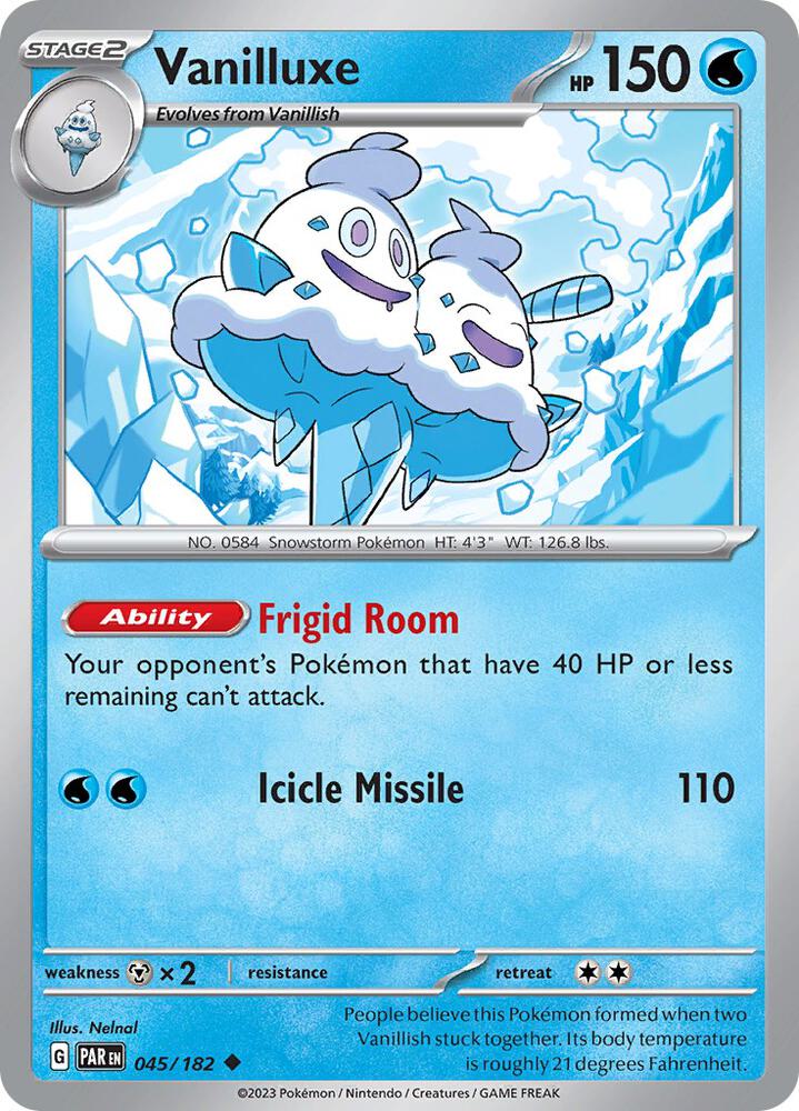 Vanilluxe, SV04: Paradox Rift 045/182