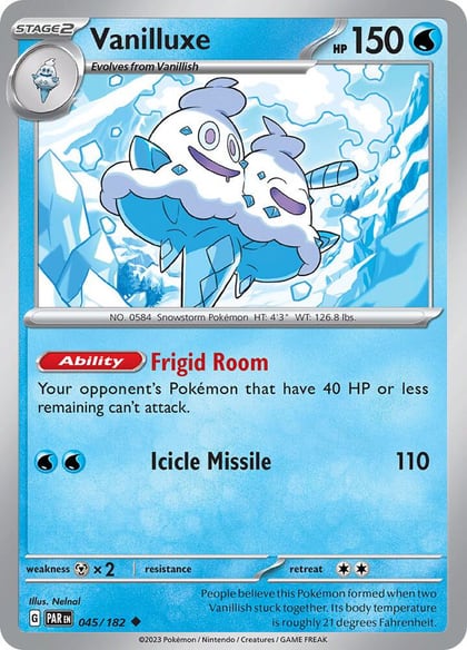 Vanilluxe, SV04: Paradox Rift 045/182