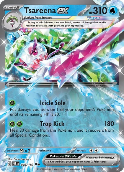 Tsareena ex - 046/182, SV04: Paradox Rift 046/182