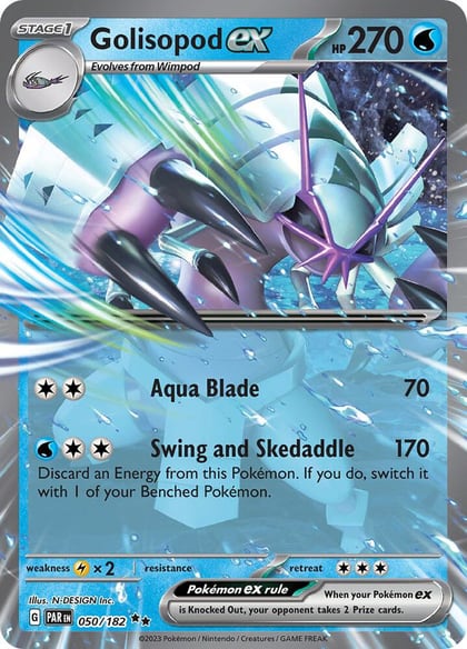 Golisopod ex - 050/182, SV04: Paradox Rift 050/182