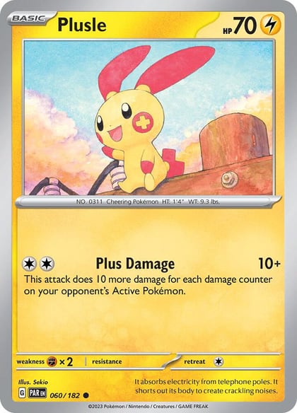 Plusle - 060/182, SV04: Paradox Rift 060/182