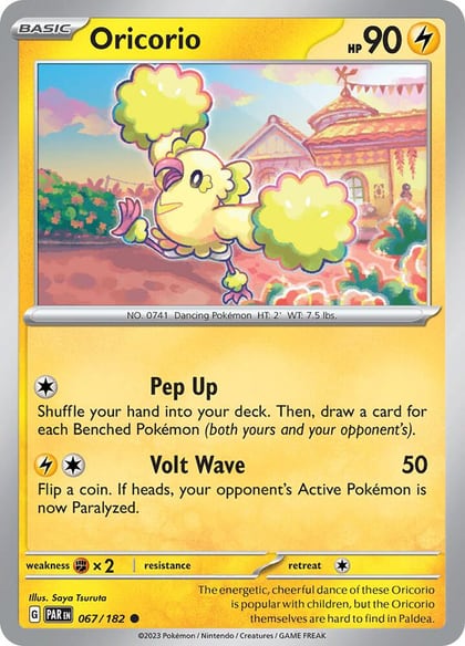 Oricorio, SV04: Paradox Rift 067/182