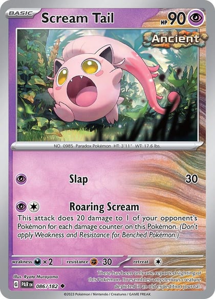 Scream Tail, SV04: Paradox Rift 086/182