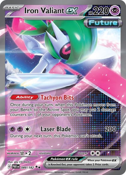 Iron Valiant ex - 089/182, SV04: Paradox Rift 089/182