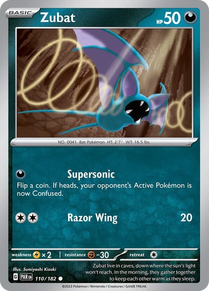 Zubat, SV04: Paradox Rift 110/182