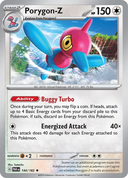 Porygon-Z, SV04: Paradox Rift 144/182