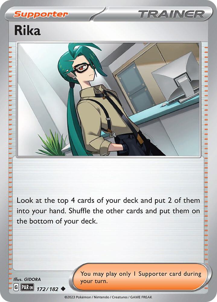 Rika, SV04: Paradox Rift 172/182
