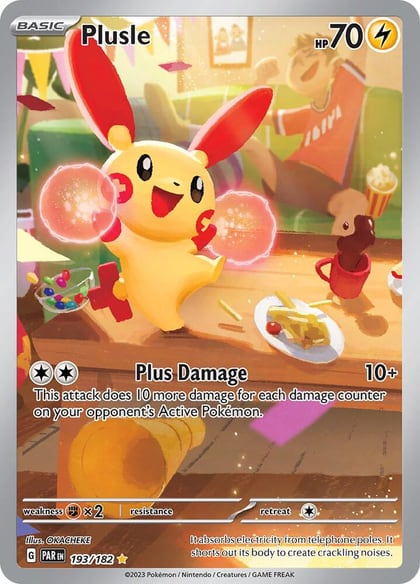 Plusle - 193/182, SV04: Paradox Rift 193/182