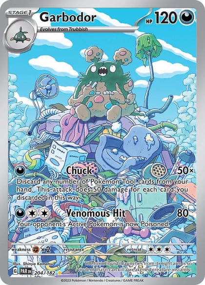Garbodor - 204/182, SV04: Paradox Rift 204/182