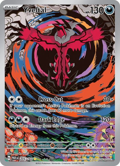 Yveltal - 205/182, SV04: Paradox Rift 205/182