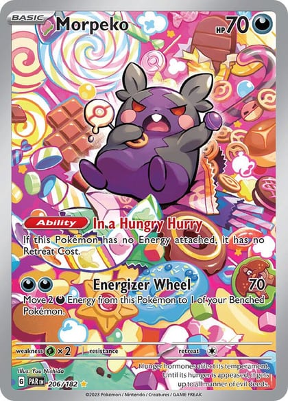 Morpeko - 206/182, SV04: Paradox Rift 206/182