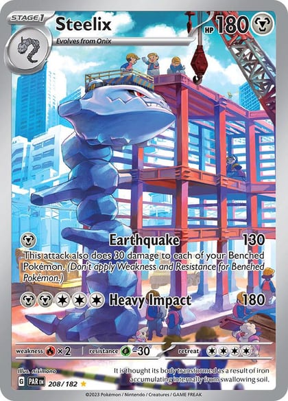 Steelix - 208/182, SV04: Paradox Rift 208/182