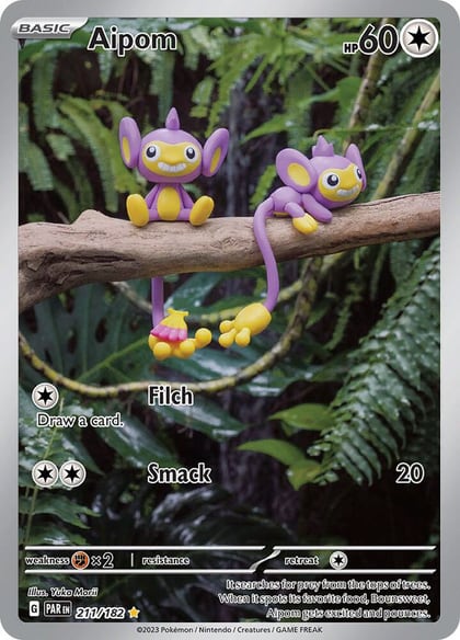 Aipom - 211/182, SV04: Paradox Rift 211/182