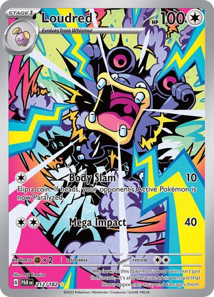 Loudred - 212/182, SV04: Paradox Rift 212/182