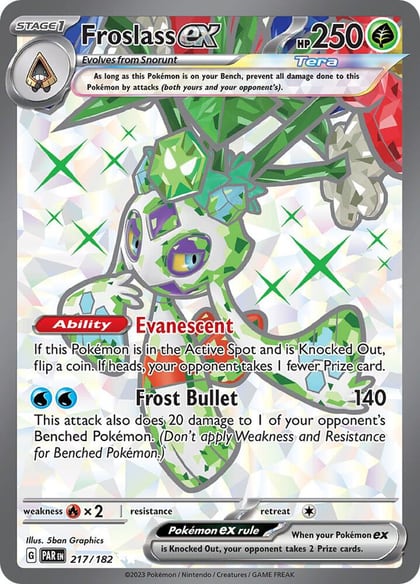 Froslass ex - 217/182, SV04: Paradox Rift 217/182