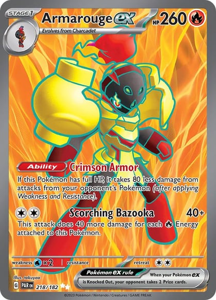 Armarouge ex - 218/182, SV04: Paradox Rift 218/182