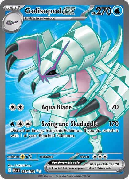 Golisopod ex - 221/182, SV04: Paradox Rift 221/182