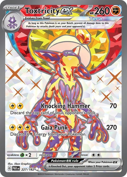 Toxtricity ex - 227/182, SV04: Paradox Rift 227/182
