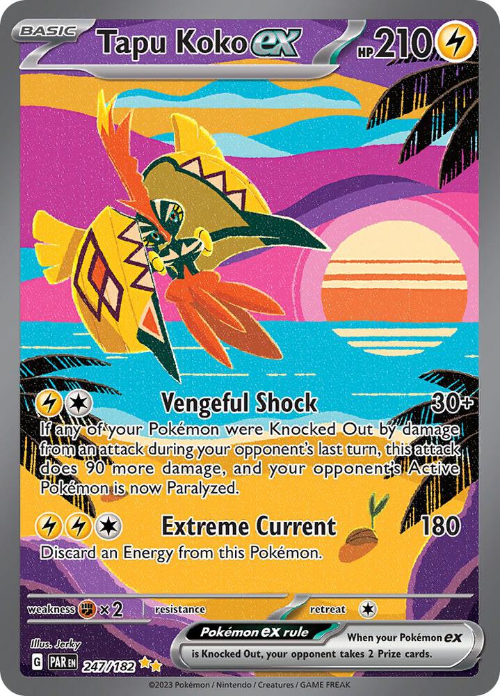 Tapu Koko ex - 247/182, SV04: Paradox Rift 247/182