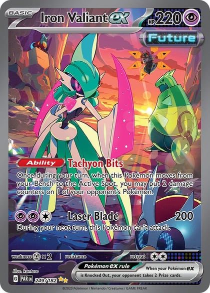 Iron Valiant ex - 249/182, SV04: Paradox Rift 249/182