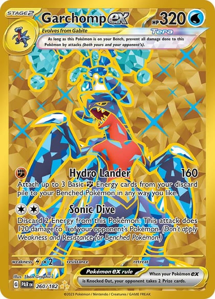 Garchomp ex - 260/182, SV04: Paradox Rift 260/182