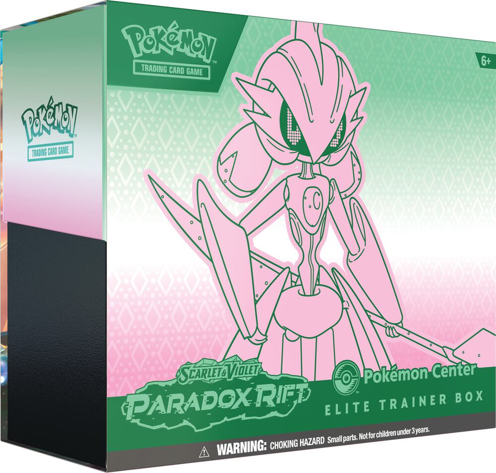 Paradox Rift Pokemon Center Elite Trainer Box (Exclusive) [Iron Valiant], SV04: Paradox Rift P512801