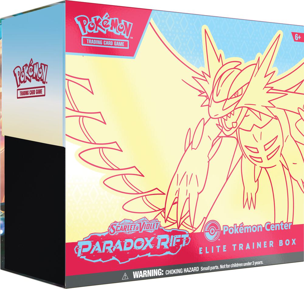 Paradox Rift Pokemon Center Elite Trainer Box (Exclusive) [Roaring Moon], SV04: Paradox Rift P512809