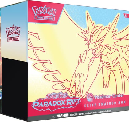 Paradox Rift Pokemon Center Elite Trainer Box (Exclusive) [Roaring Moon], SV04: Paradox Rift P512809