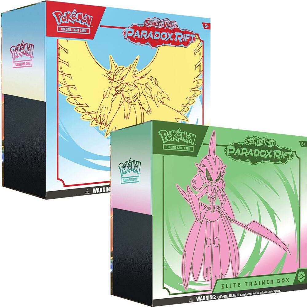 Paradox Rift Elite Trainer Boxes [Set of 2], SV04: Paradox Rift P512834
