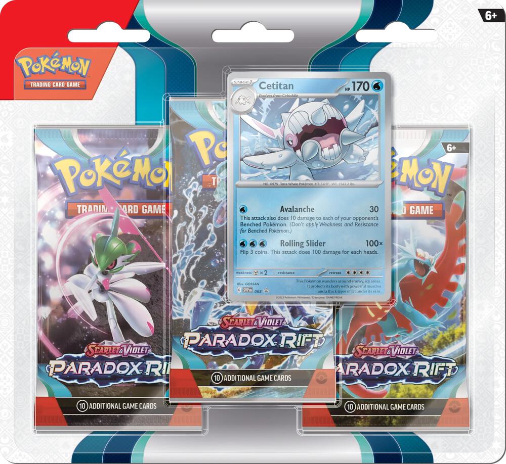 Paradox Rift 3 Pack Blister [Cetitan], SV04: Paradox Rift P513434
