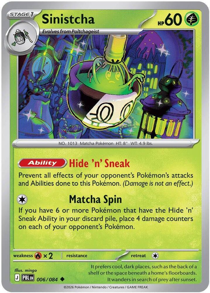 Sinistcha, ME05: Pitch Black 006/084