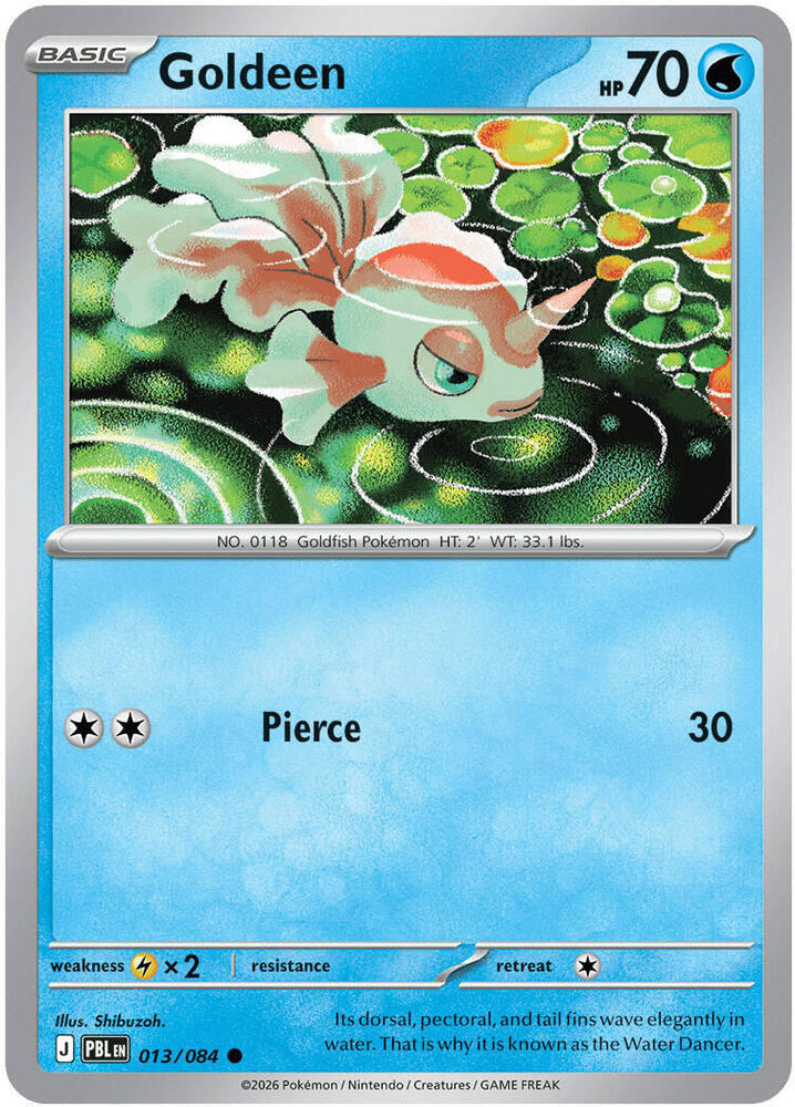 Goldeen - 013/084, ME05: Pitch Black 013/084