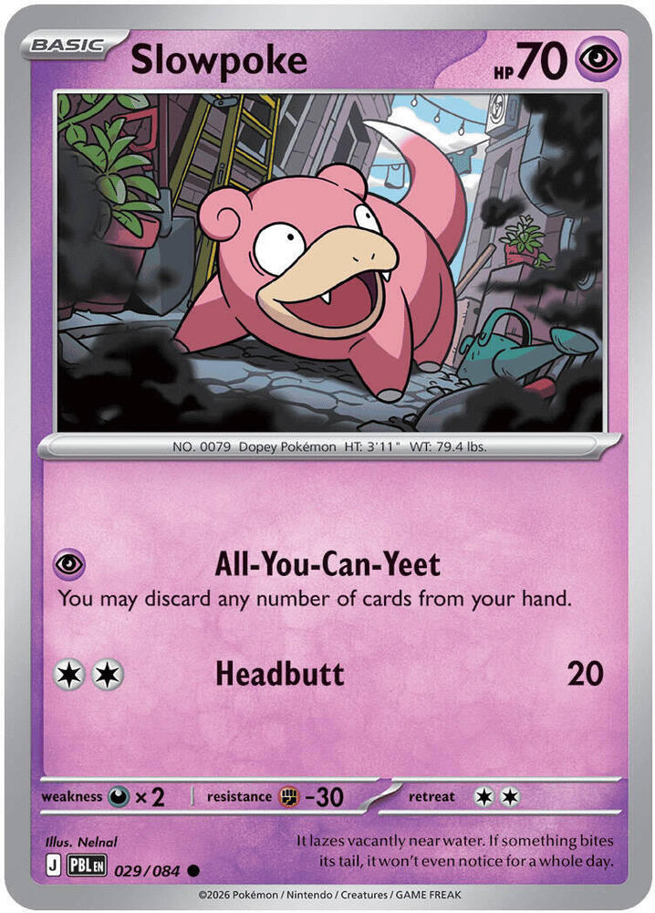 Slowpoke, ME05: Pitch Black 029/084