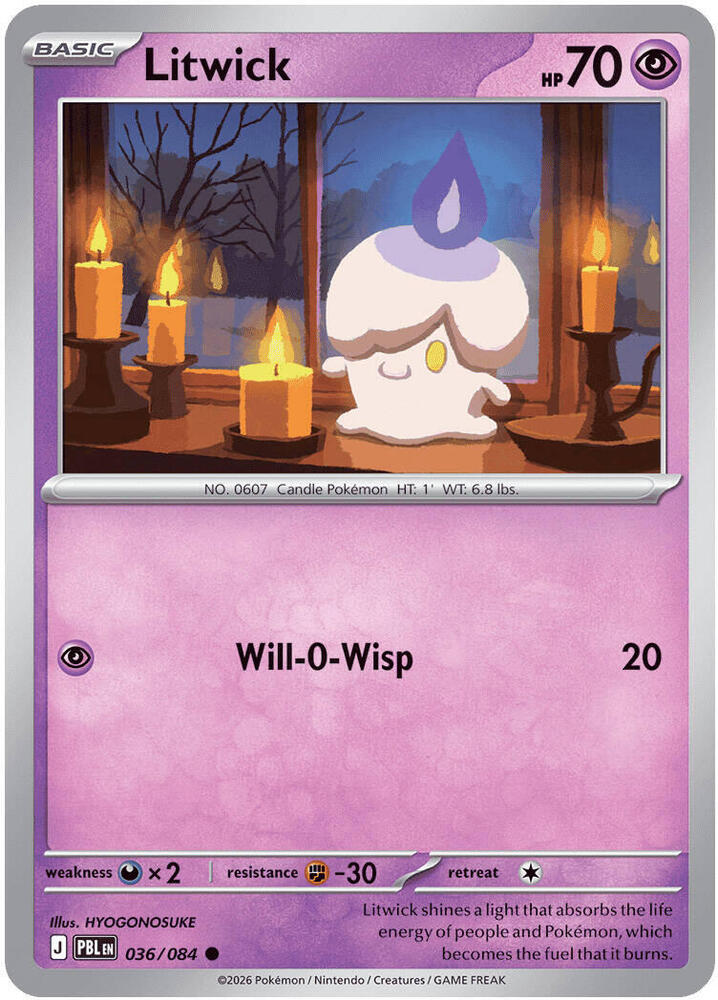 Litwick, ME05: Pitch Black 036/084
