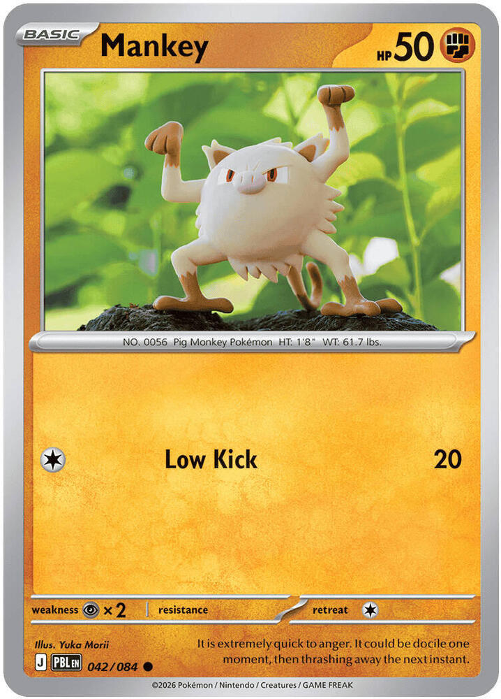 Mankey, ME05: Pitch Black 042/084