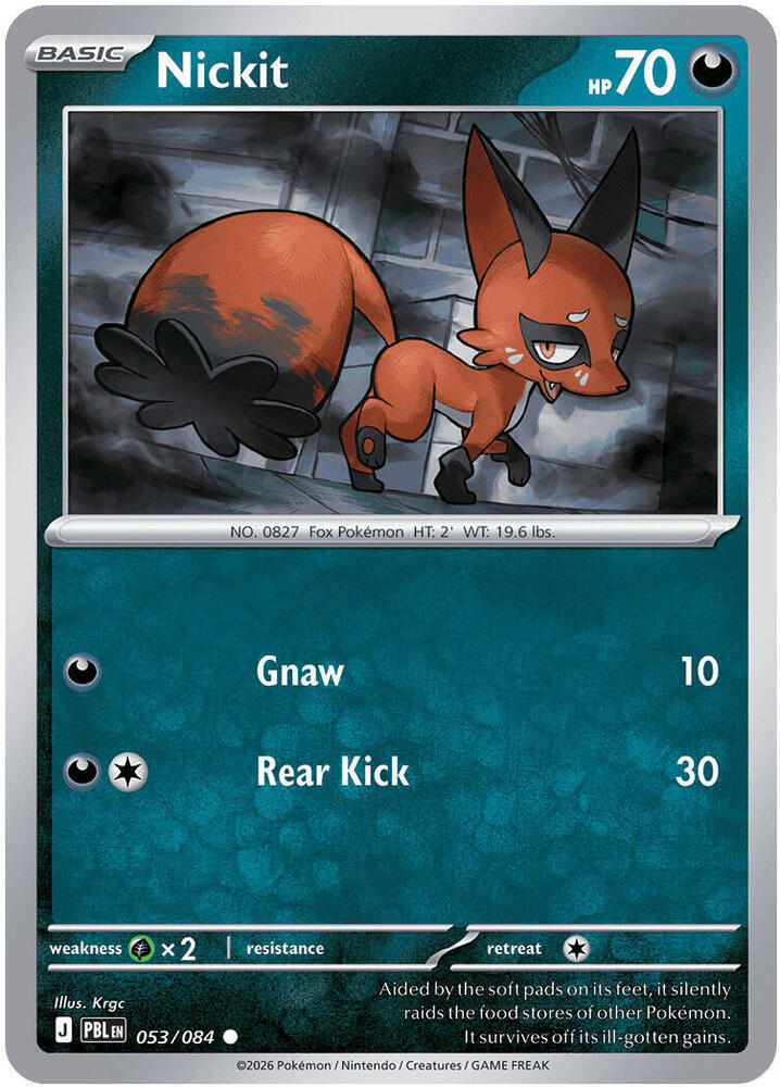 Nickit, ME05: Pitch Black 053/084