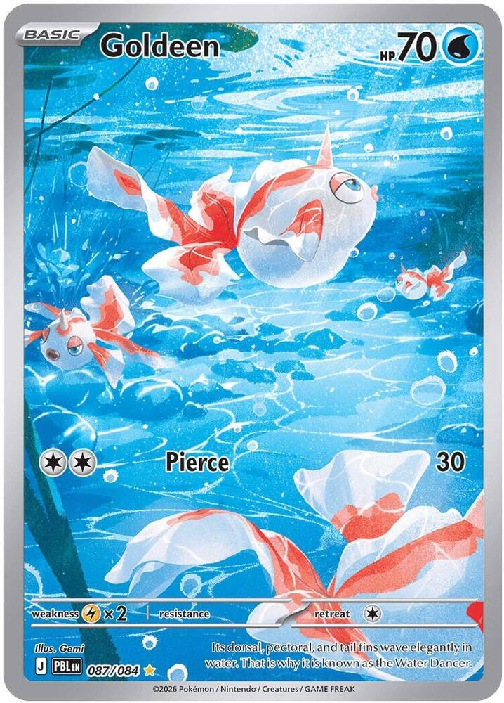 Goldeen - 087/084, ME05: Pitch Black 087/084