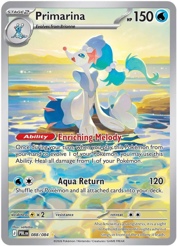Primarina - 088/084, ME05: Pitch Black 088/084