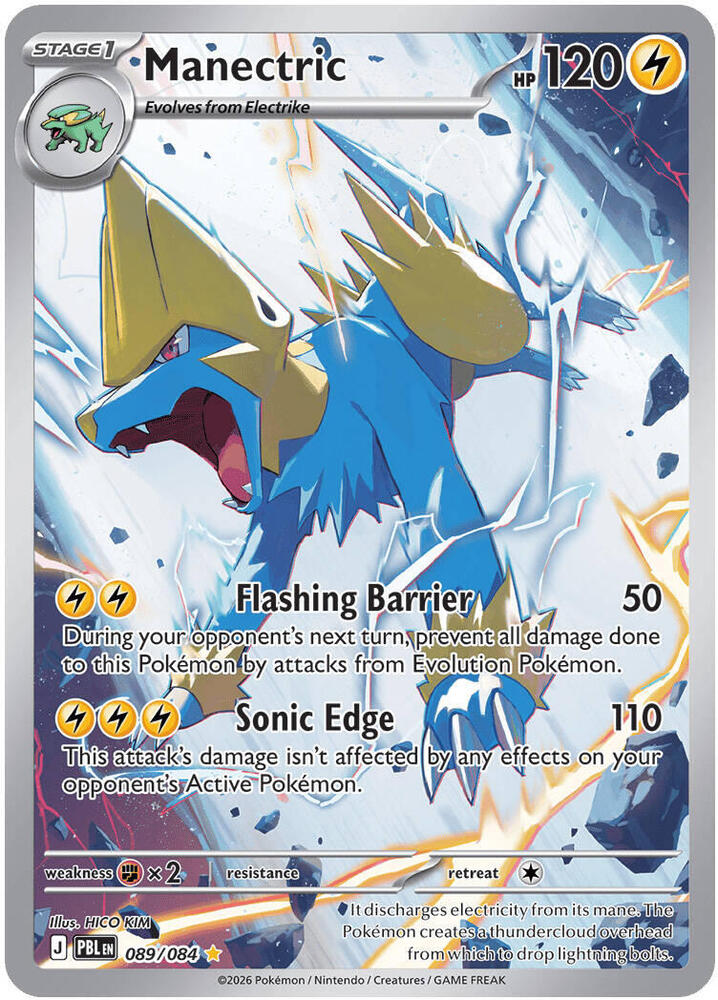 Manectric - 089/084, ME05: Pitch Black 089/084