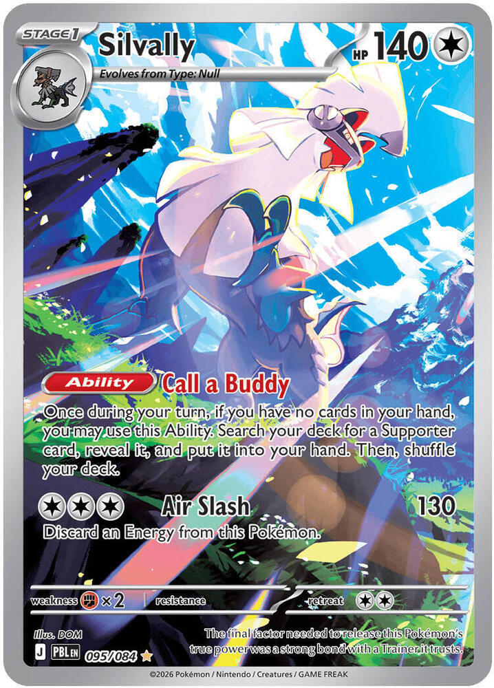 Silvally - 095/084, ME05: Pitch Black 095/084