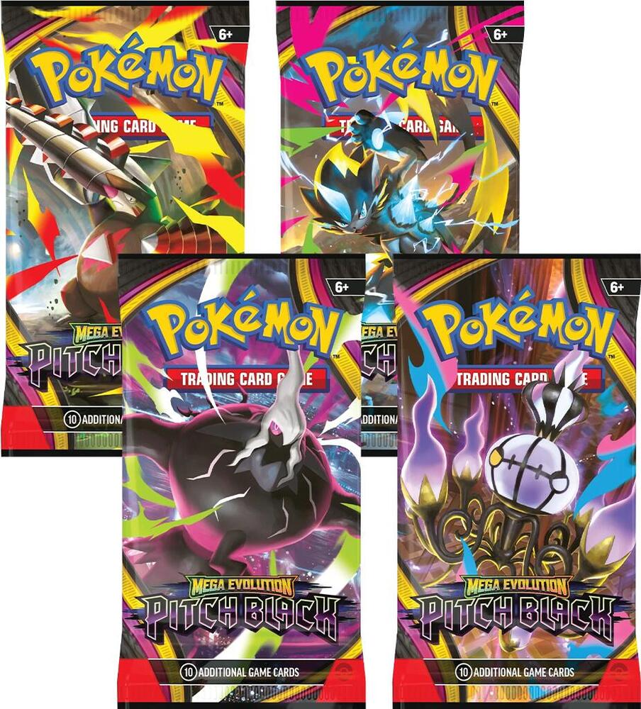 Pitch Black Booster Pack Art Bundle [Set of 4], ME05: Pitch Black P692945