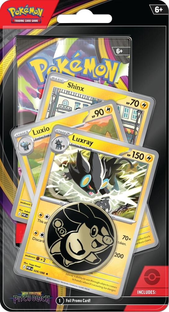 Pitch Black Premium Checklane Blister [Luxray Line], ME05: Pitch Black P692952