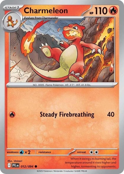 Charmeleon, ME02: Phantasmal Flames 012/094