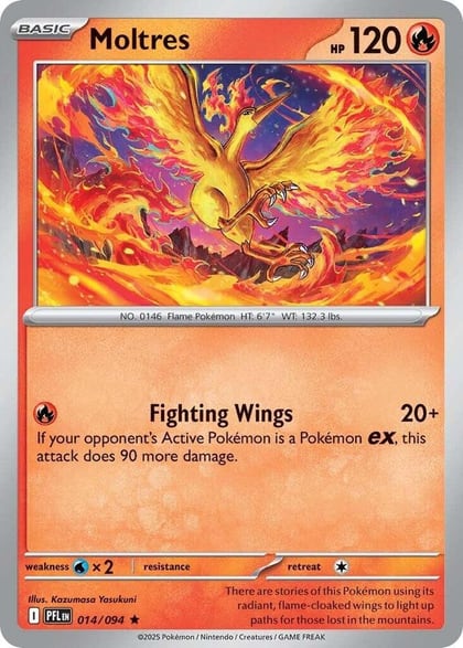 Moltres, ME02: Phantasmal Flames 014/094